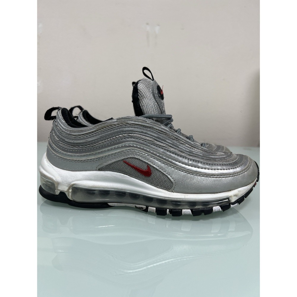 Nike Air Max 97 Silver Bullet Style Sneakers‎ Youth 4.5Y Women's 6